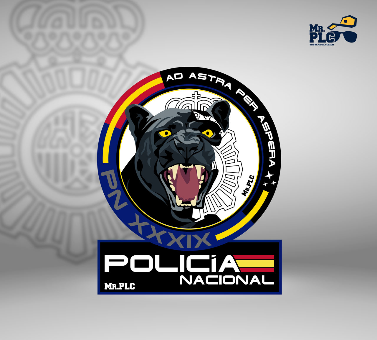 Camiseta promoción XXXVI Policía Nacional - MrPolicia 