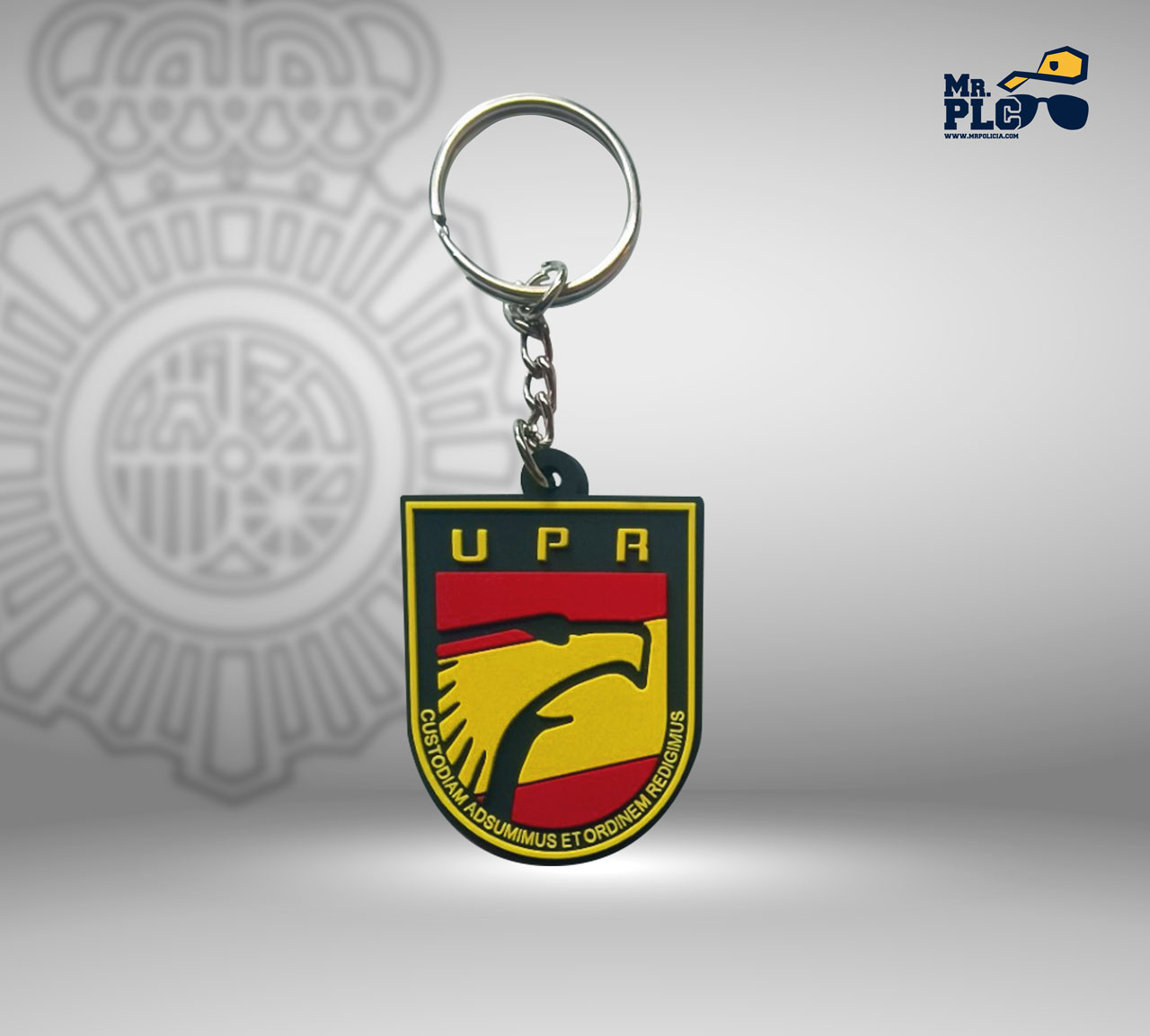 Pulsera PVC de UPR de Policia Nacional - MrPolicia